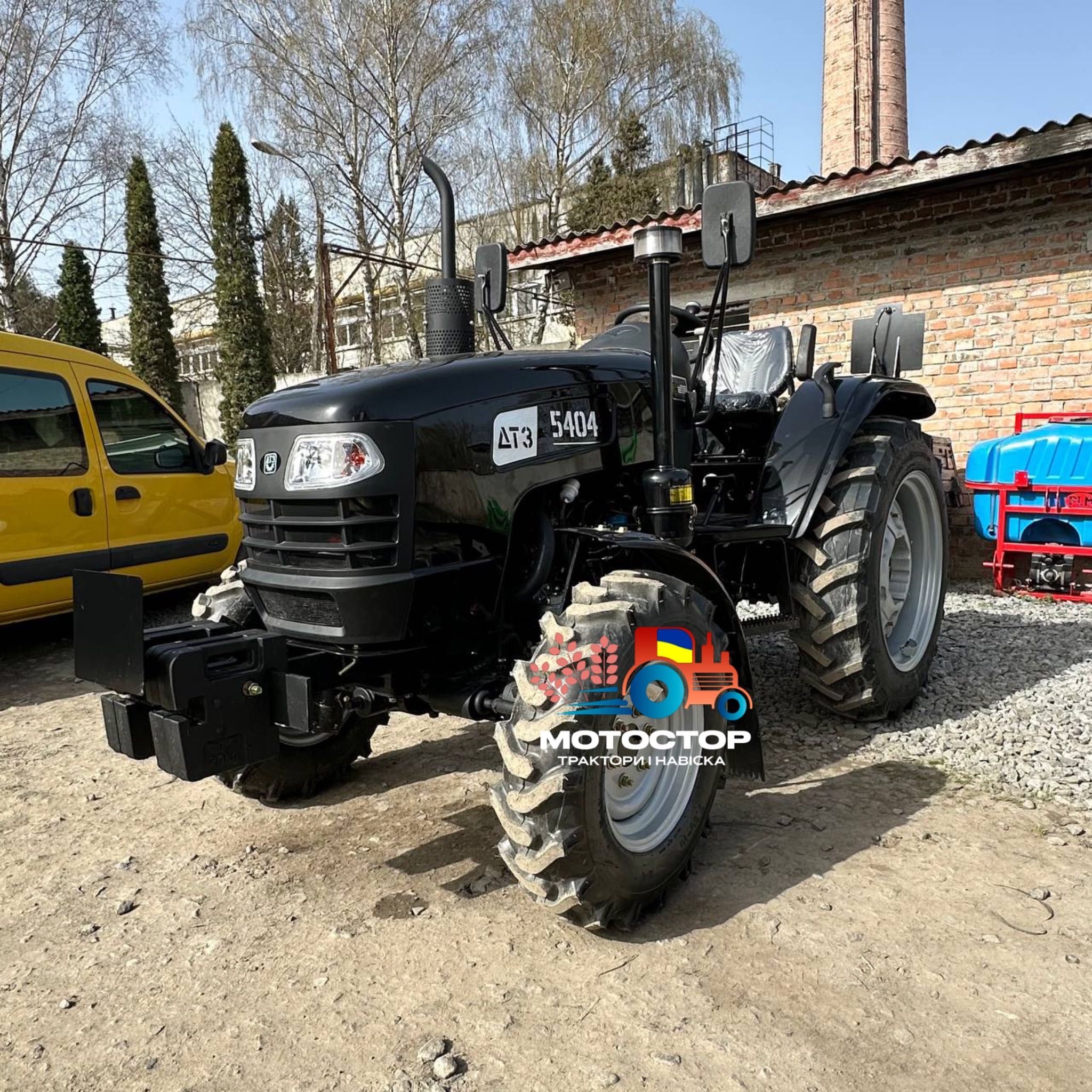 Новий мінітрактор 40 к.с. ДТЗ 5404 міні трактор гарантія 3р доставка