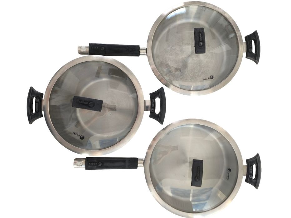 Conjunto de panelas Inox da marka Fagor