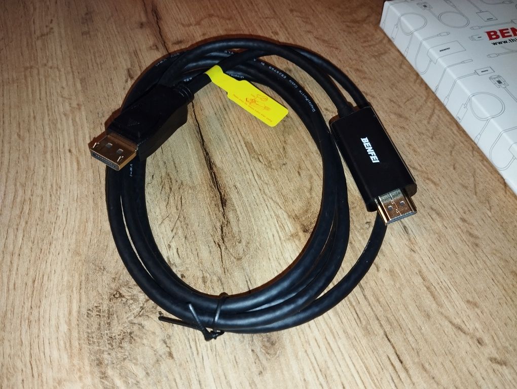 Przewód Displayport HDMI Benfei 1.8 m