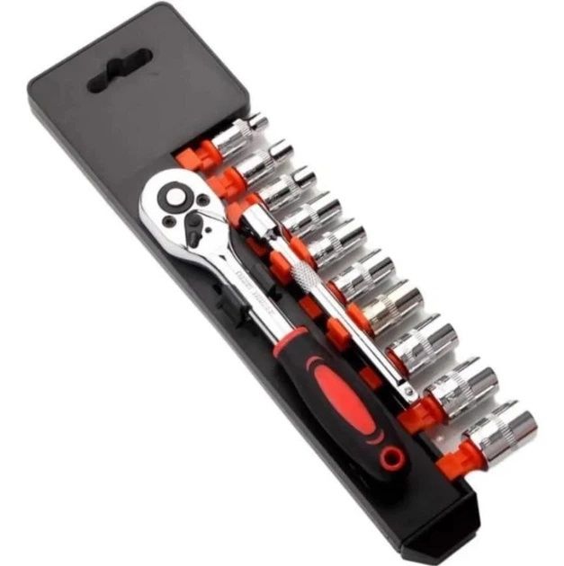 Набір головок з тріскачкою CR-V 12 PCS