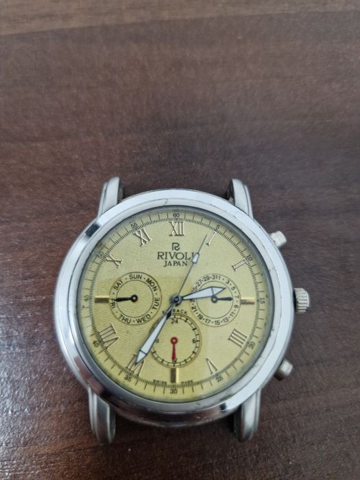 Годинник Rivoli Japan — класичний чоловічий, на запчастини
