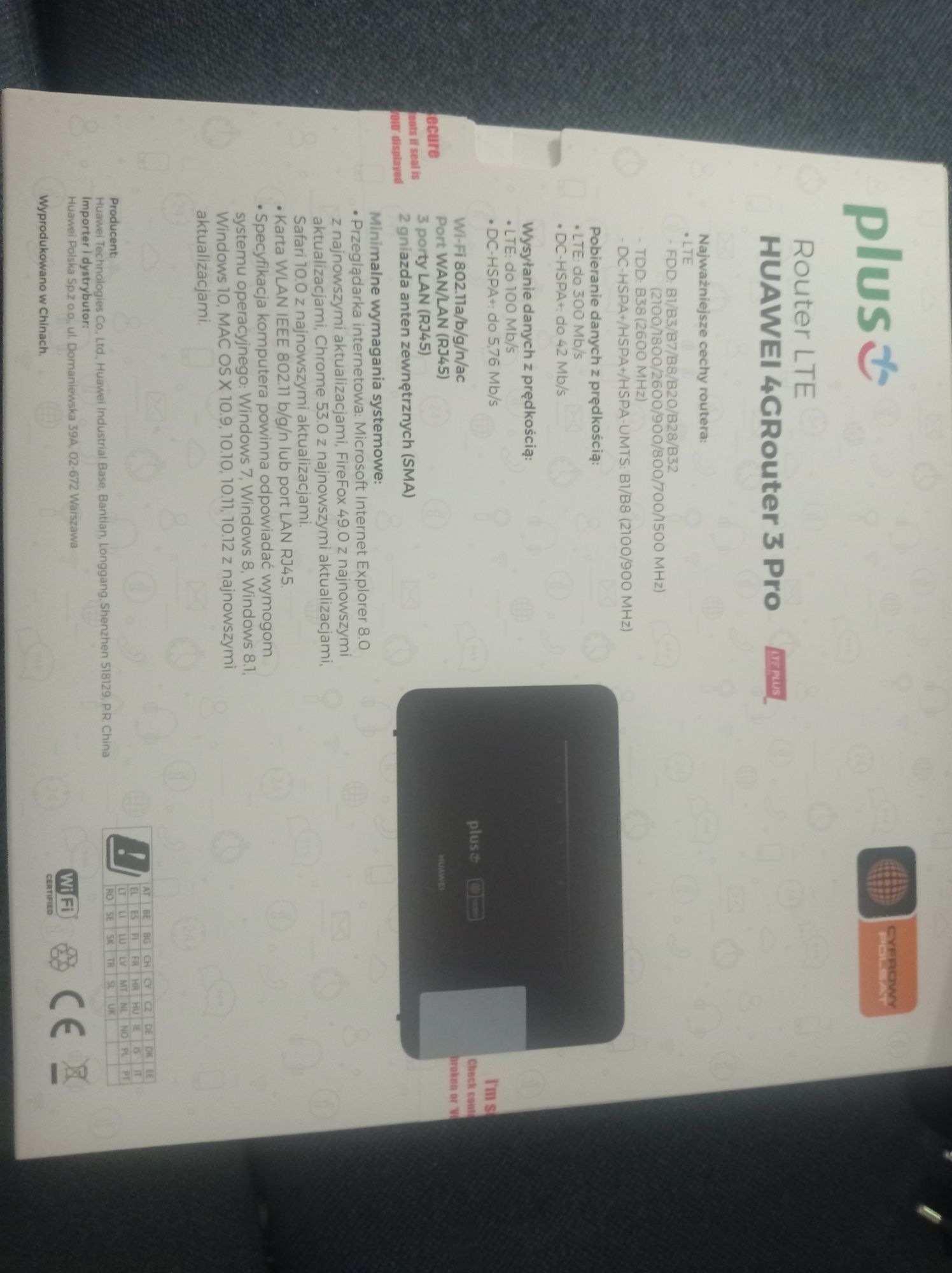 Router LTE  Huawei 4G