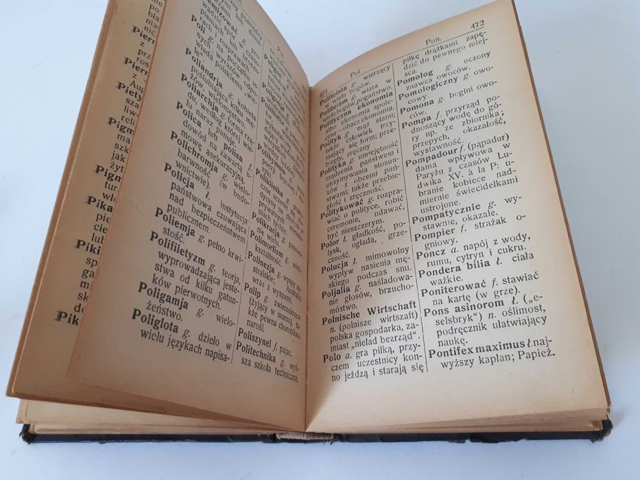 książka Słowniczek Wyrazy Obce - Lwów