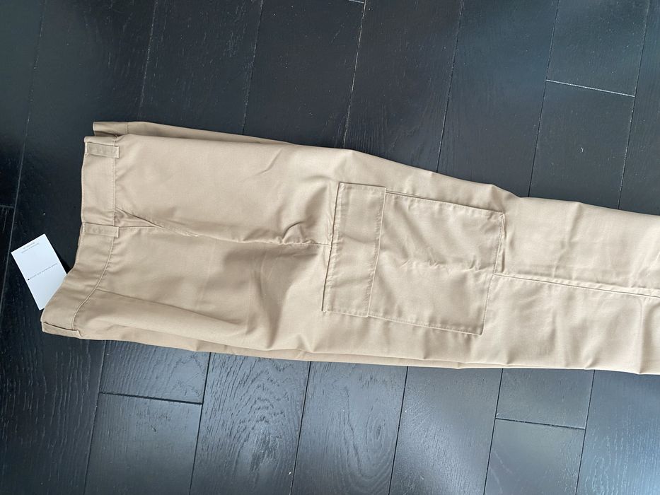 Штани карго світло-коричневого кольору