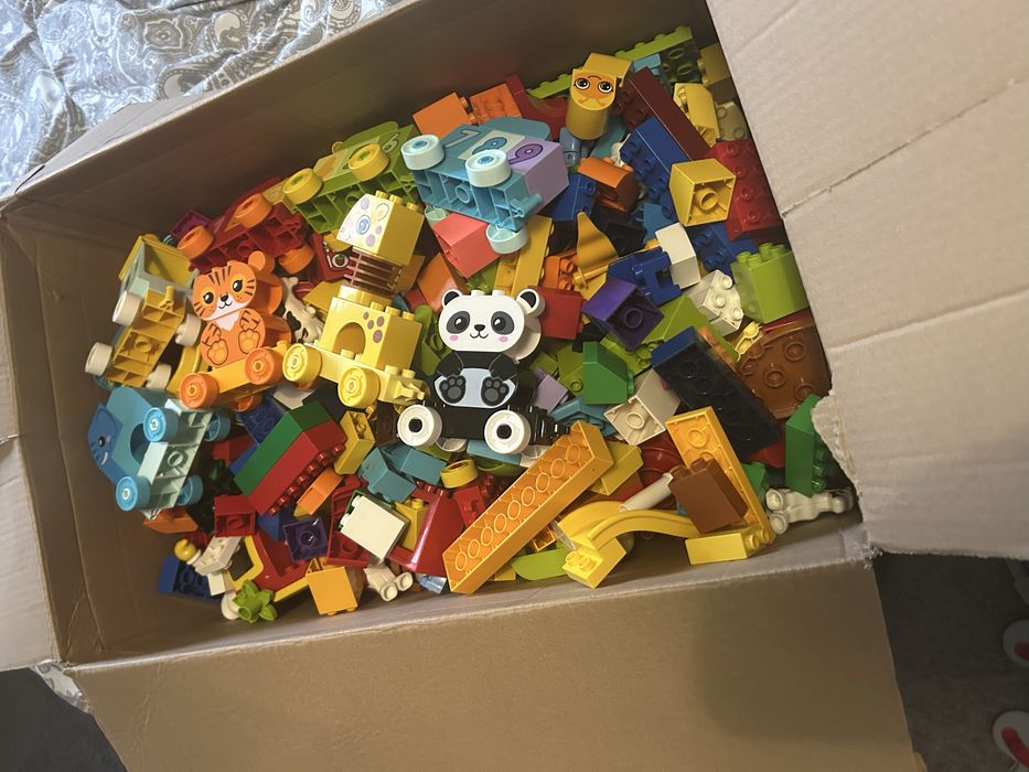 Zestaw klocków Lego duplo dla najmłodszych