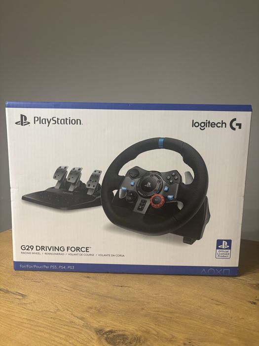 Kierownica Logitech G29 - Stan idealny! PS5/PS4/PC
