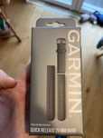 Garmin paski silikonowe 20 mm czarne zapiecie slate