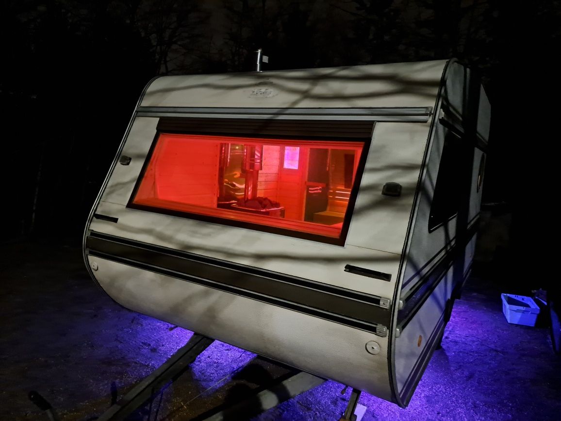 Sauna mobilna ogrodowa