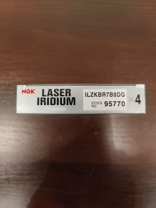 Свіча запалювання NGK Laser Iridium ILZKBR7B8DG 95770