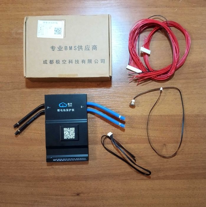 Плата JiKong BMS JK-BD6A20S12P 120A з активним балансуванням 0,6A