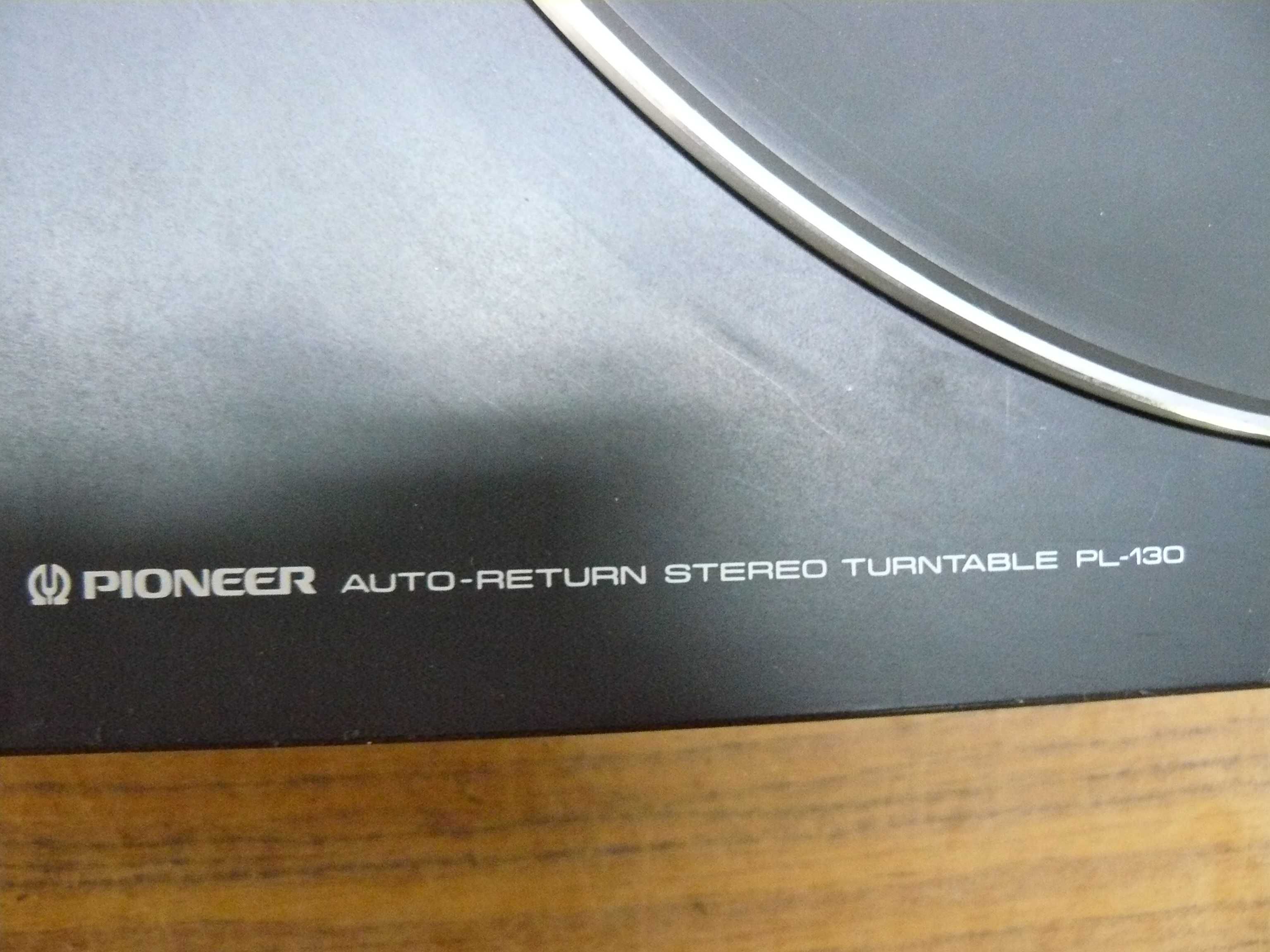 Gramofon Pioneer kompletny z przewodami klasyk