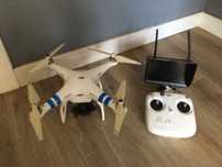 DJI Phantom dron kontroler ekran