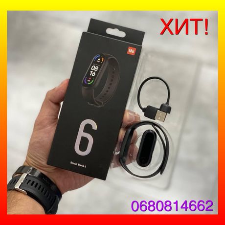 Фитнес трекер М6 смарт часы Smart Bracelet M6 браслет Xiaomi mi Band
