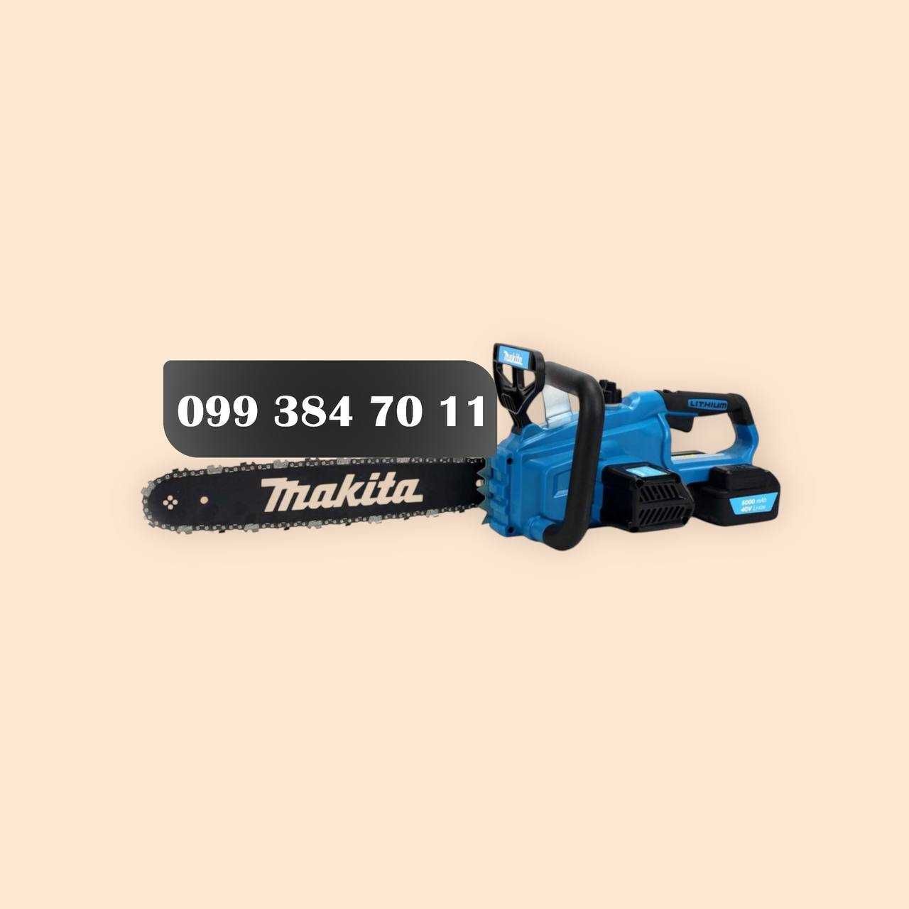 Акумуляторна ланцюгова пила Makita DUC406 безключовою натяжкою ланцюга