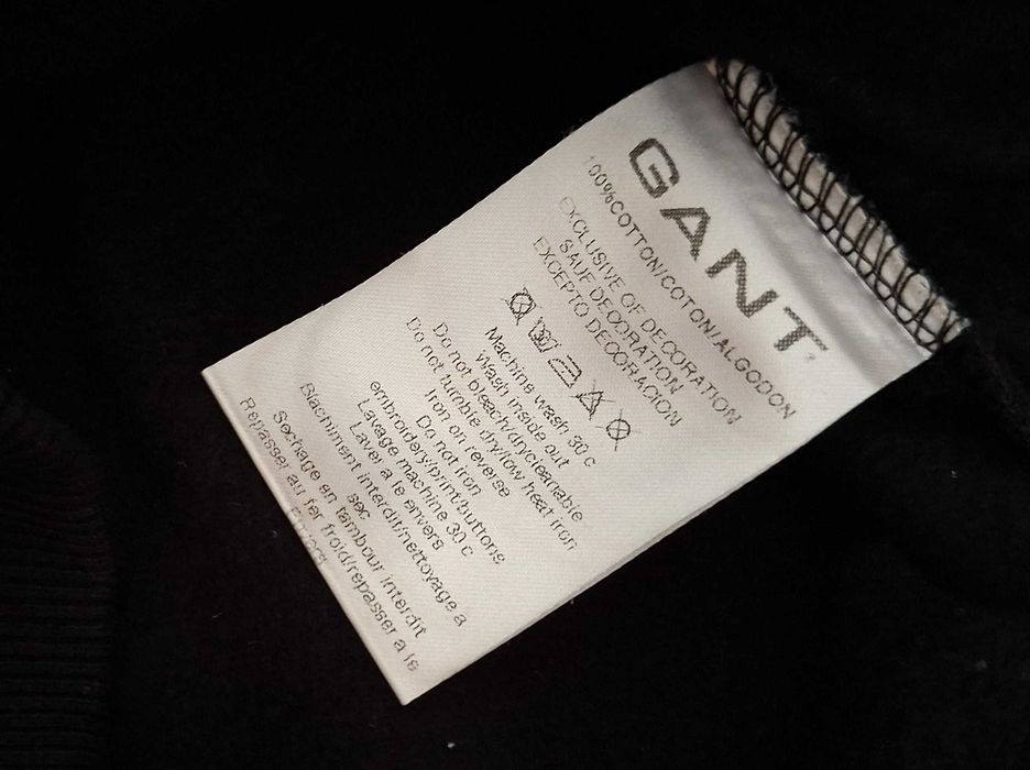 Sweatshirt Gant USA, Preto, Tamanho L