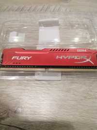 Пам'ять для настільних комп'ютерів HyperX 8 GB DDR4 2666 MHz Fury Red