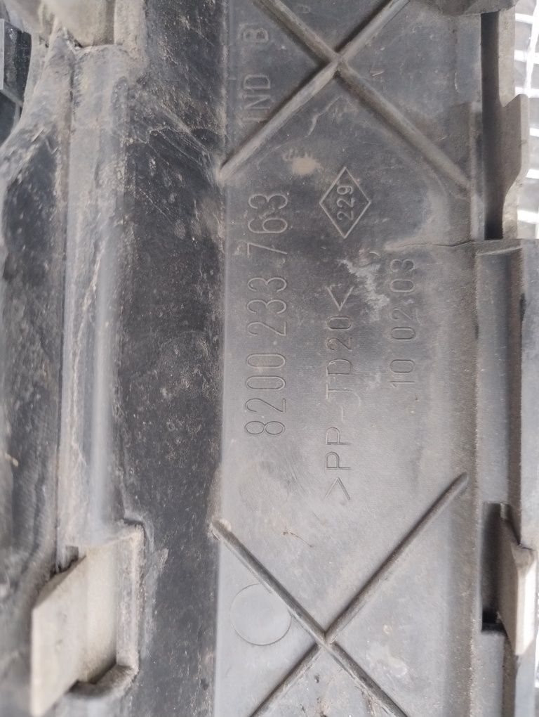 Opel Movano lift 03-10 grill atrapa kratka przód Biała chrom wysyłka