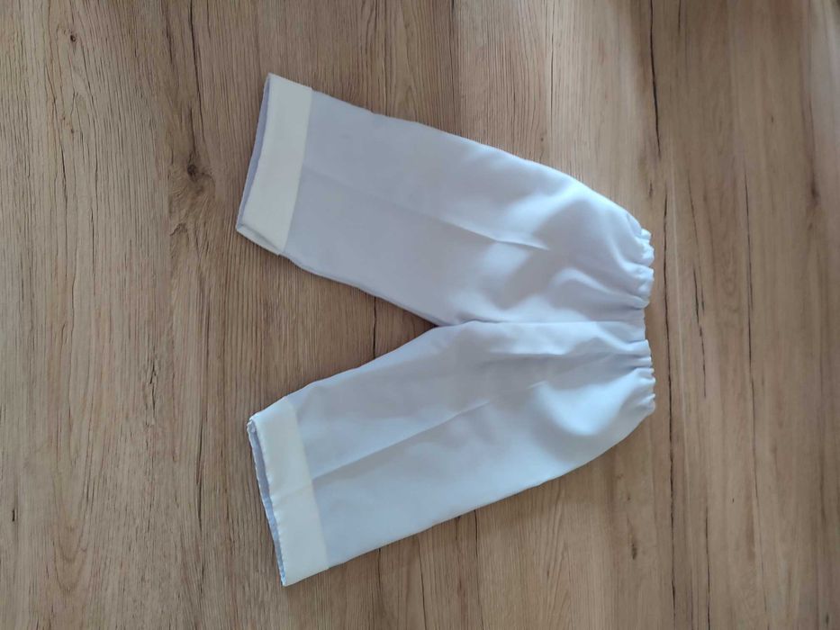 Elegancki komplecik dla chłopca do chrztu, na uroczystości