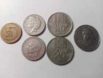 Polska monety obiegowe lata 70te XX