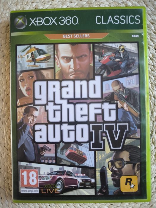 Gra Grand Theft Auto IV XBOX360