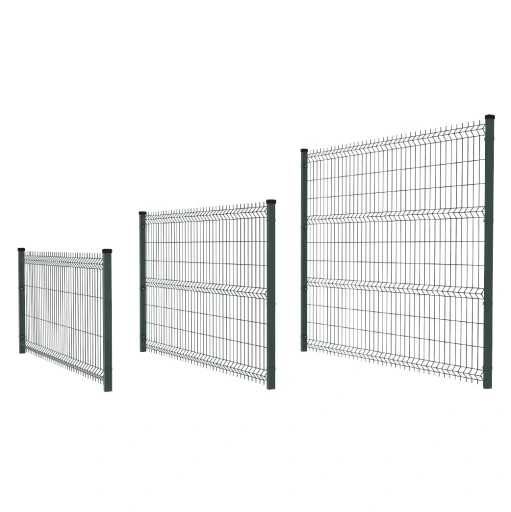 Ogrodzenie panelowe 143cm malowane panel słupek podmurówka Euromet