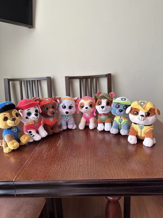 "Щенячий патруль" (мʼякі іграшки)