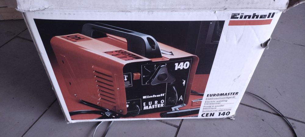 Spawarka Einhell CEN 140 z maską spawalniczą