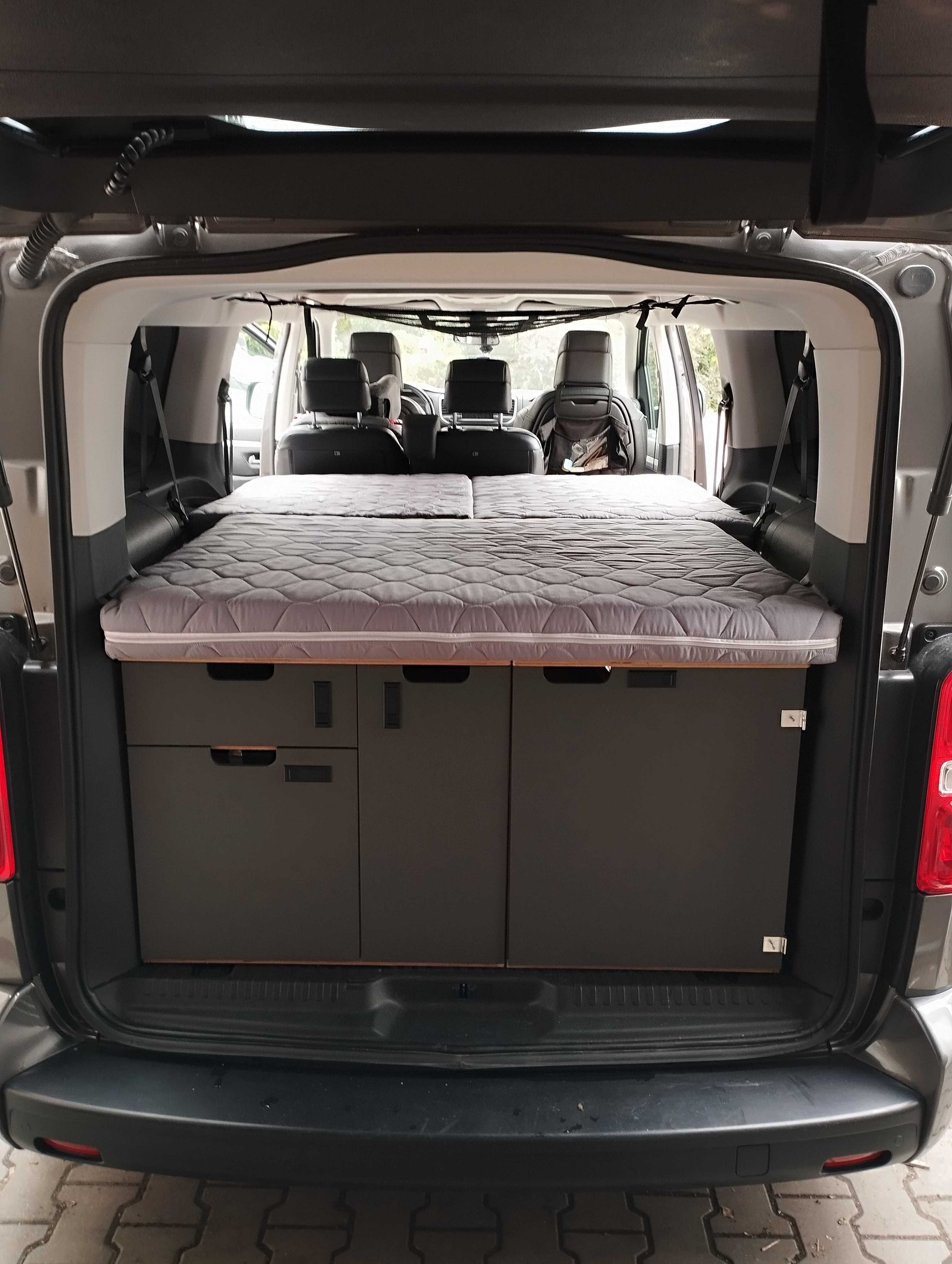 Zabudowa kamper box Toyota proace peugeot traveller Zafira spacetourer