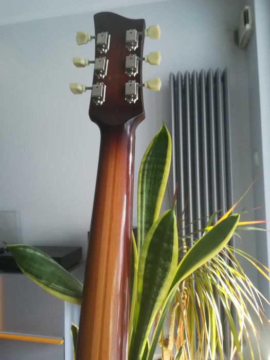 Gitara archtop hollow body Majesty Customs zmodernizowana Gotoh 510!!!