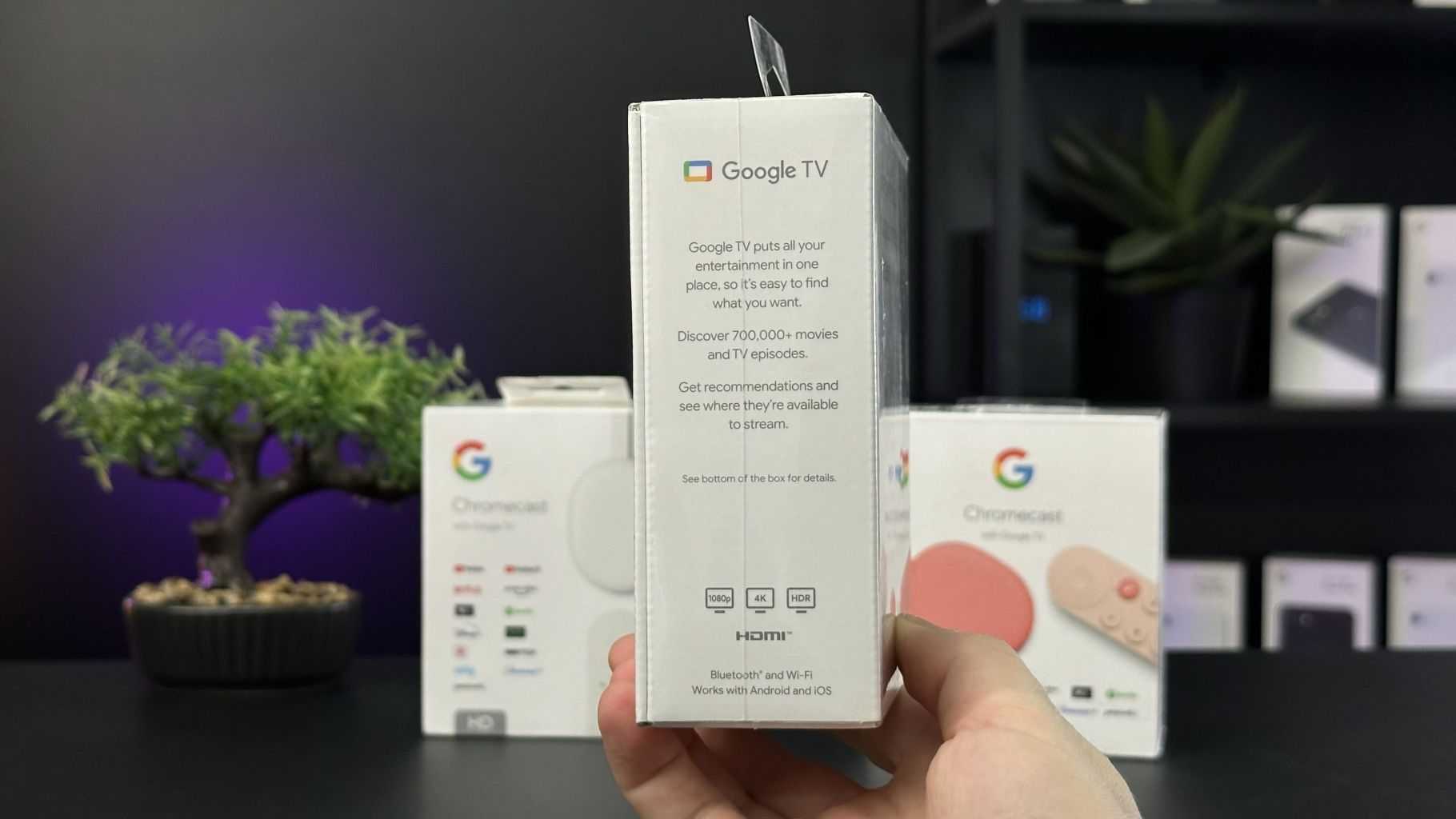 NEW Google Chromecast 4K with Google TV Sunrise/Sky Гарантія Trade In