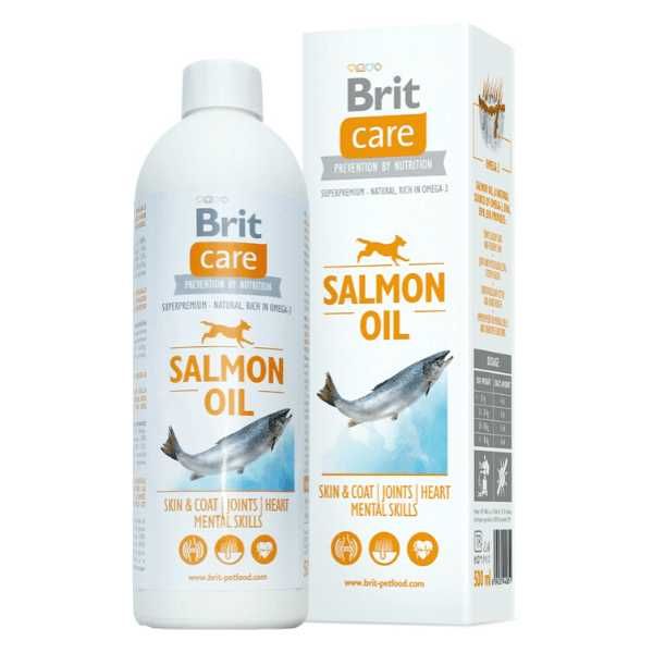 BRIT CARE SALMON OIL olej z łososia naturalny  250 ml 0,25 g 1 szt.