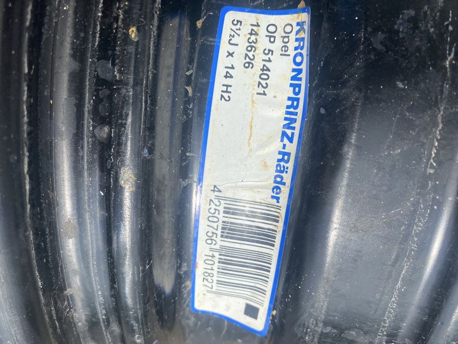 Діски 4 100R14 Opel Daewoo