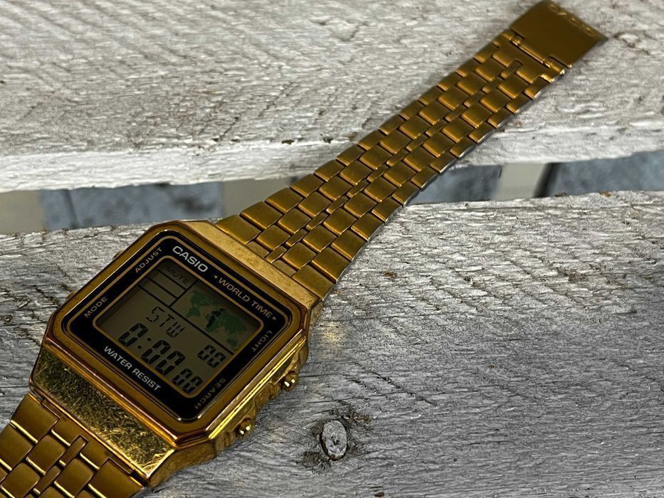 Zegarek CASIO VINTAGE Złoty A500WGA-1 Unisex