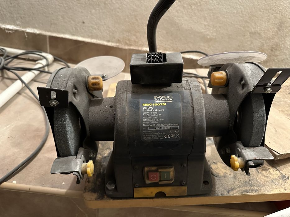 Szlifierka Stołowa z Lampka