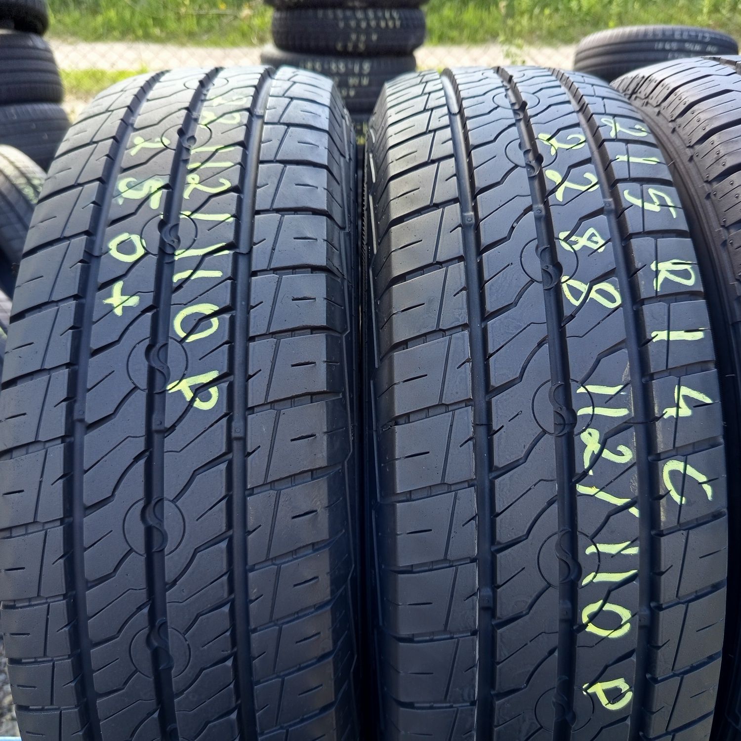 2 lub 4x 215/14C Hankook i Semperit 2024r jak nowe