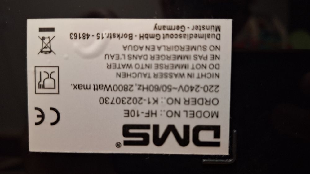 Мультипіч, аерогриль DMS, Німеччина