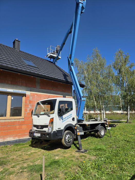Dźwig Zwyżka Usługi Dźwigowe Wynajem Podnośnik Koszowy