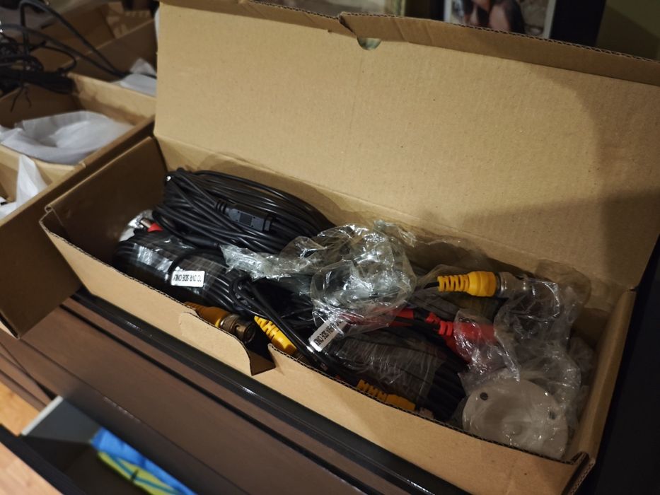 Kit vídeo vigilância novo 4 câmeras