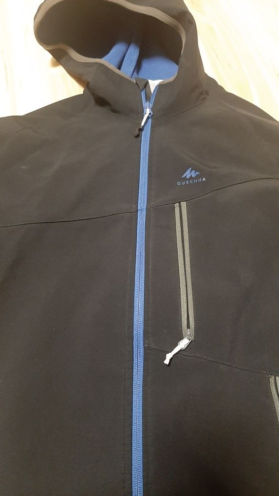 Quechua - Kurtka softshell   dla Chlopca  typu windstoper