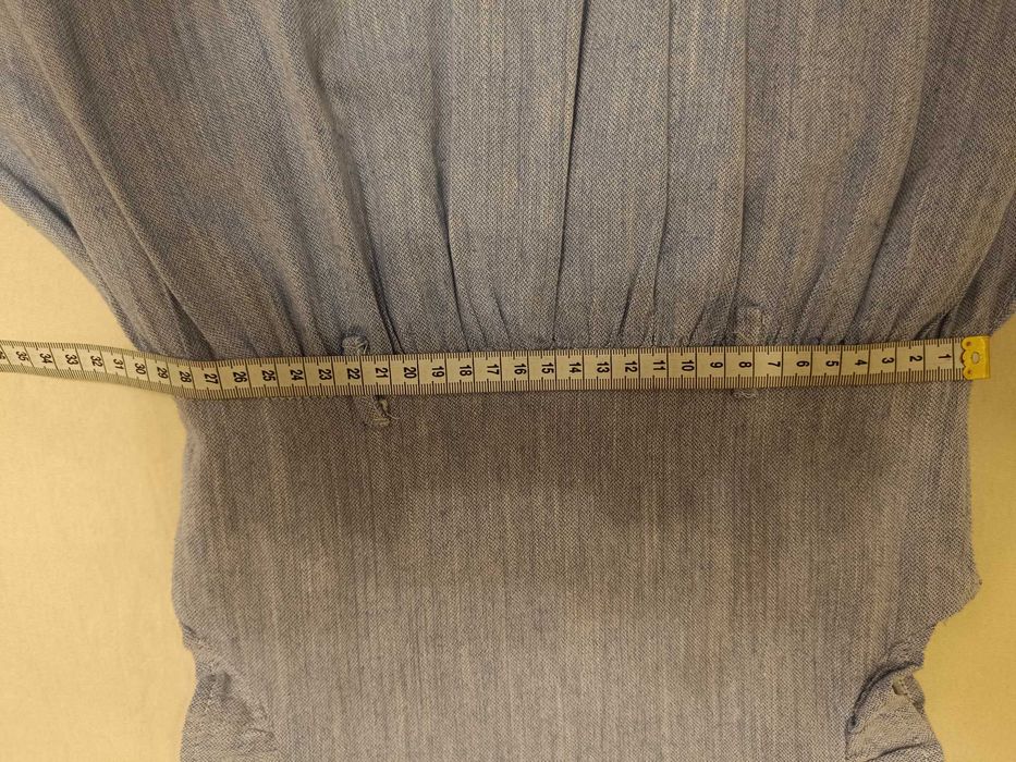 Sukienka niebieska dla dziewczynki 128