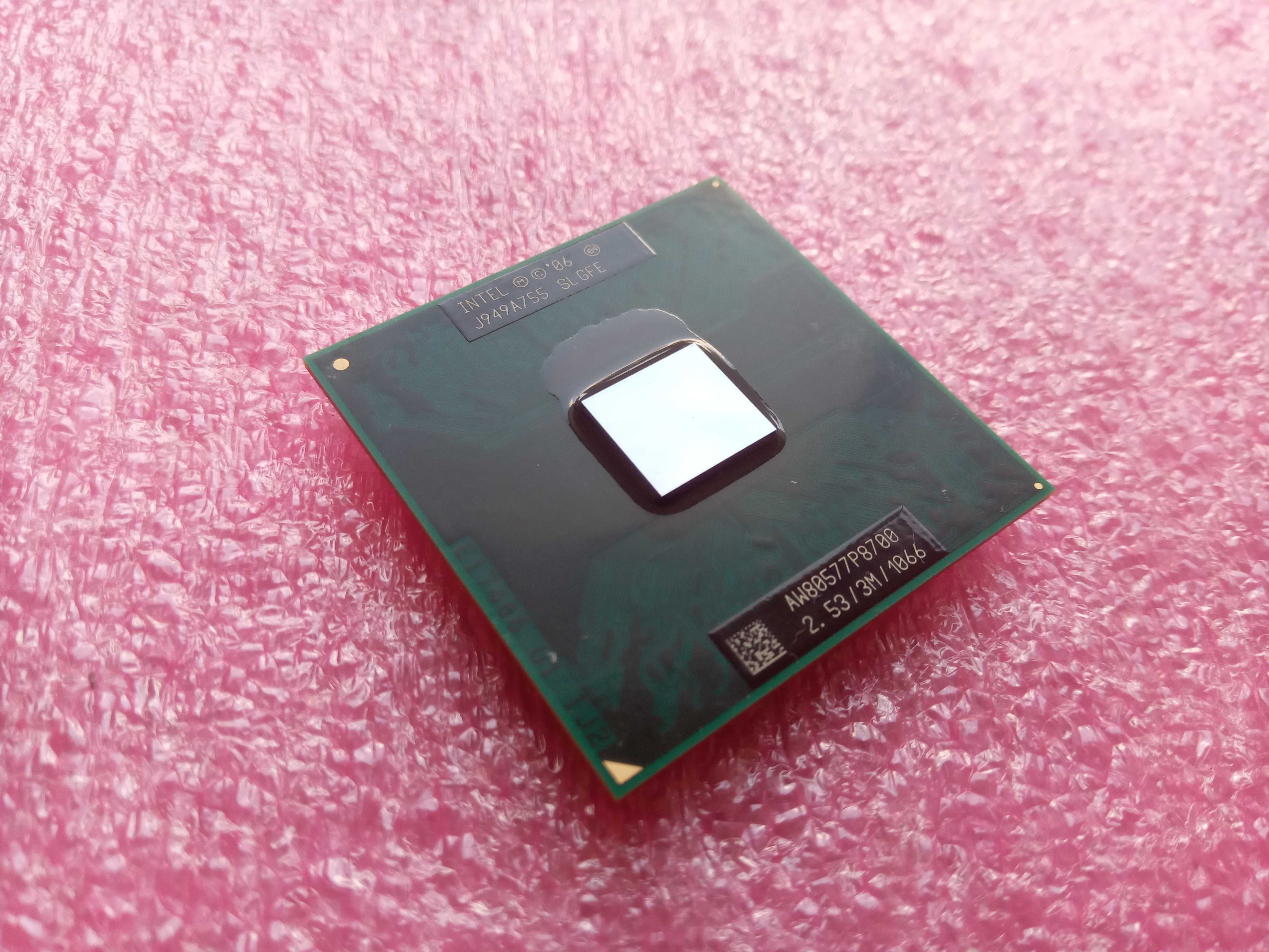 процессор Intel Core 2 Duo P8700 T6500 T5800 T5750 T5550 T5250 CPU