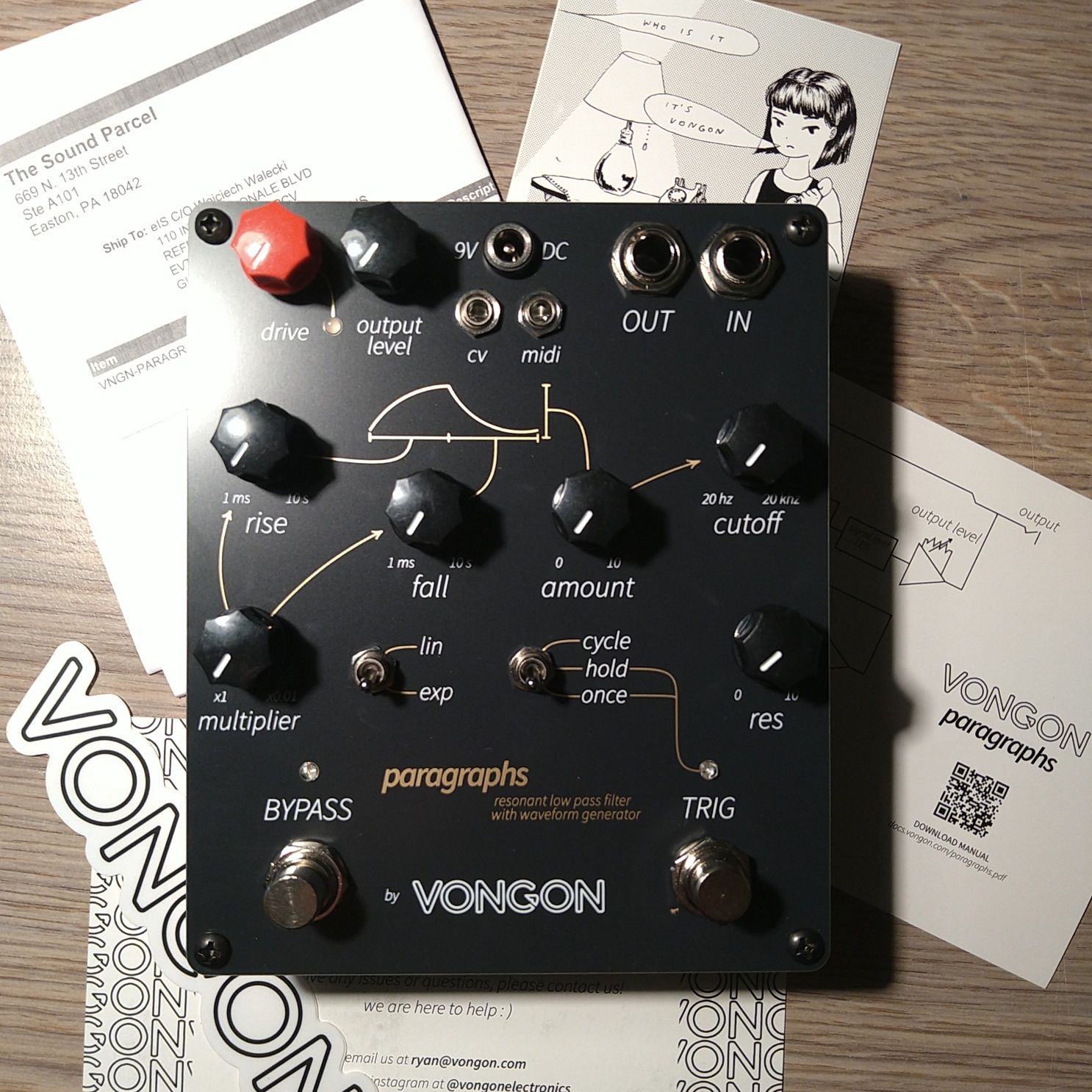 Vongon Paragraphs
