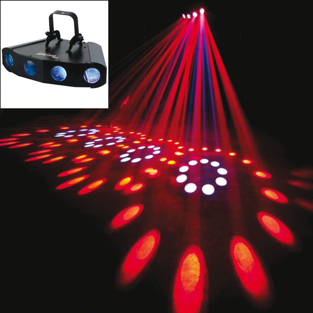 Oświetlenie Adj quad gem american dj DMX