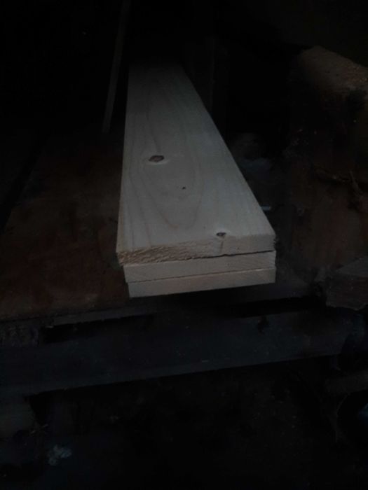 Deski suszone strugane   15 x 2 cm