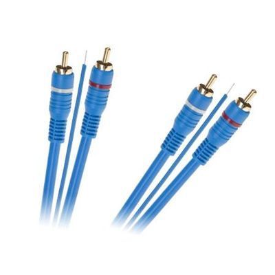 Kabel 2 Rca - 2 Rca + Żyła Sterująca 5M