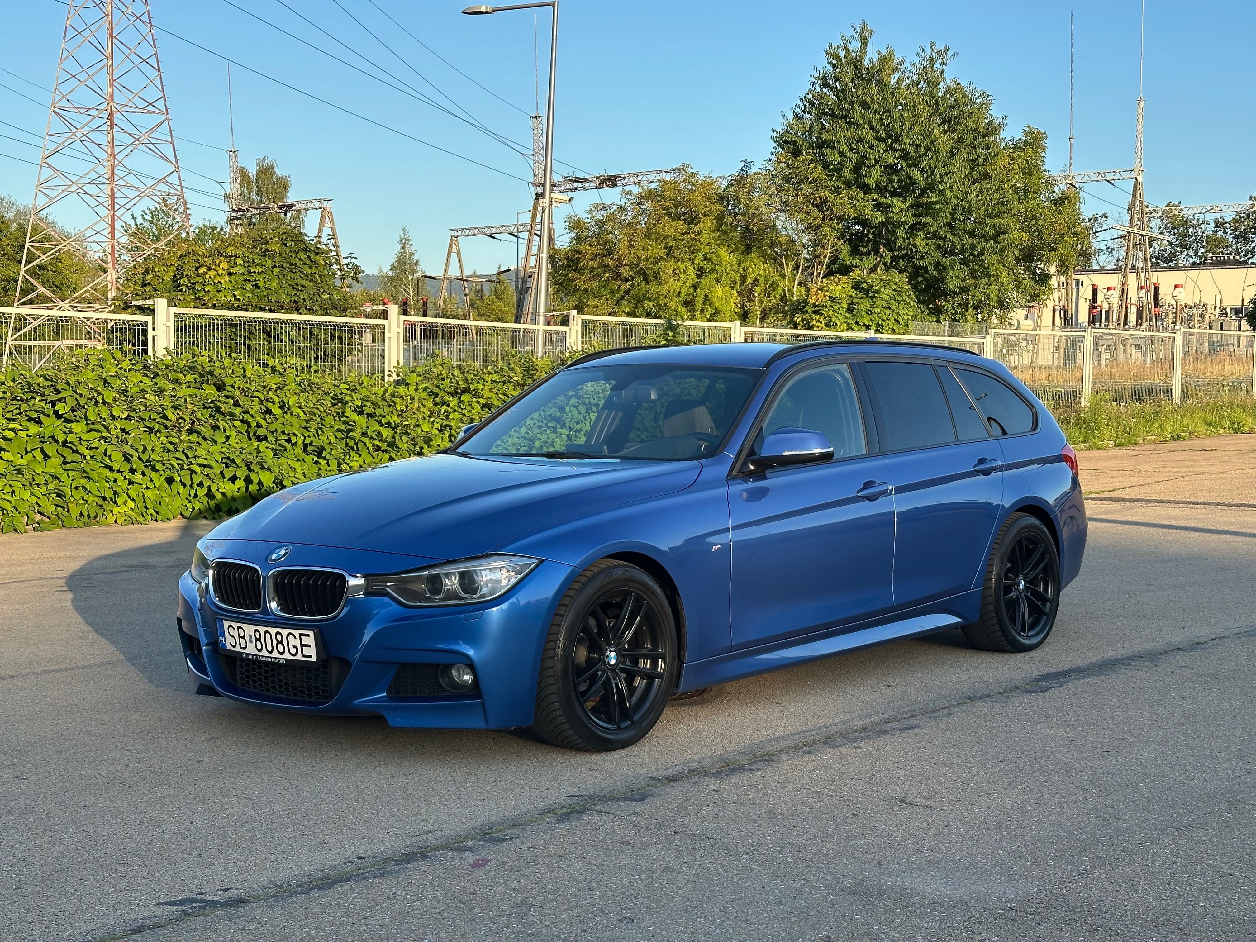 BMW F31 318d xDrive M Pakiet Estoril Blau