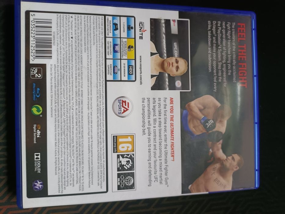 Sprzedam UFC na ps4