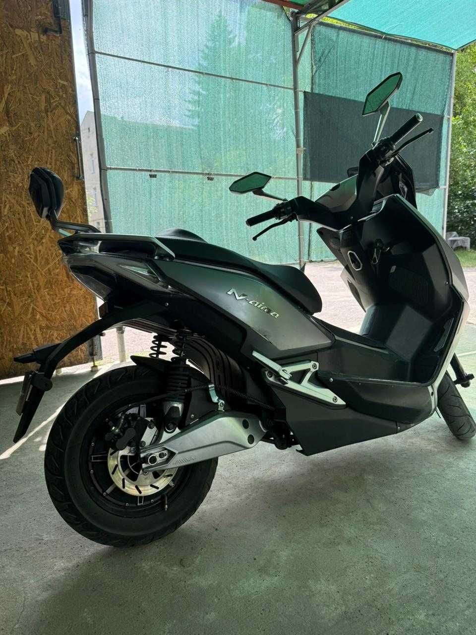 электроскутер aima tiger x6 с чехлом и шлемом трансформером