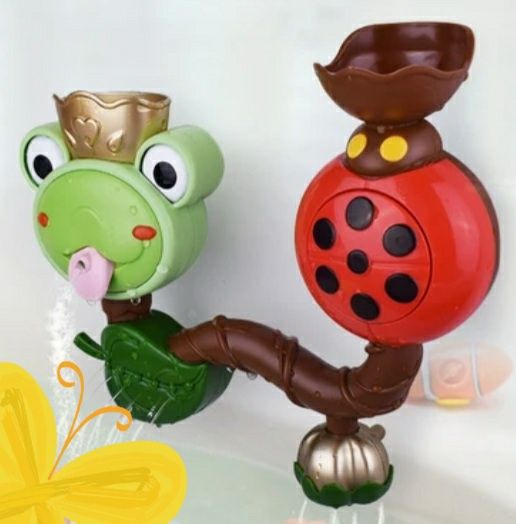 Zabawka do wody żabka biedronka prysznic