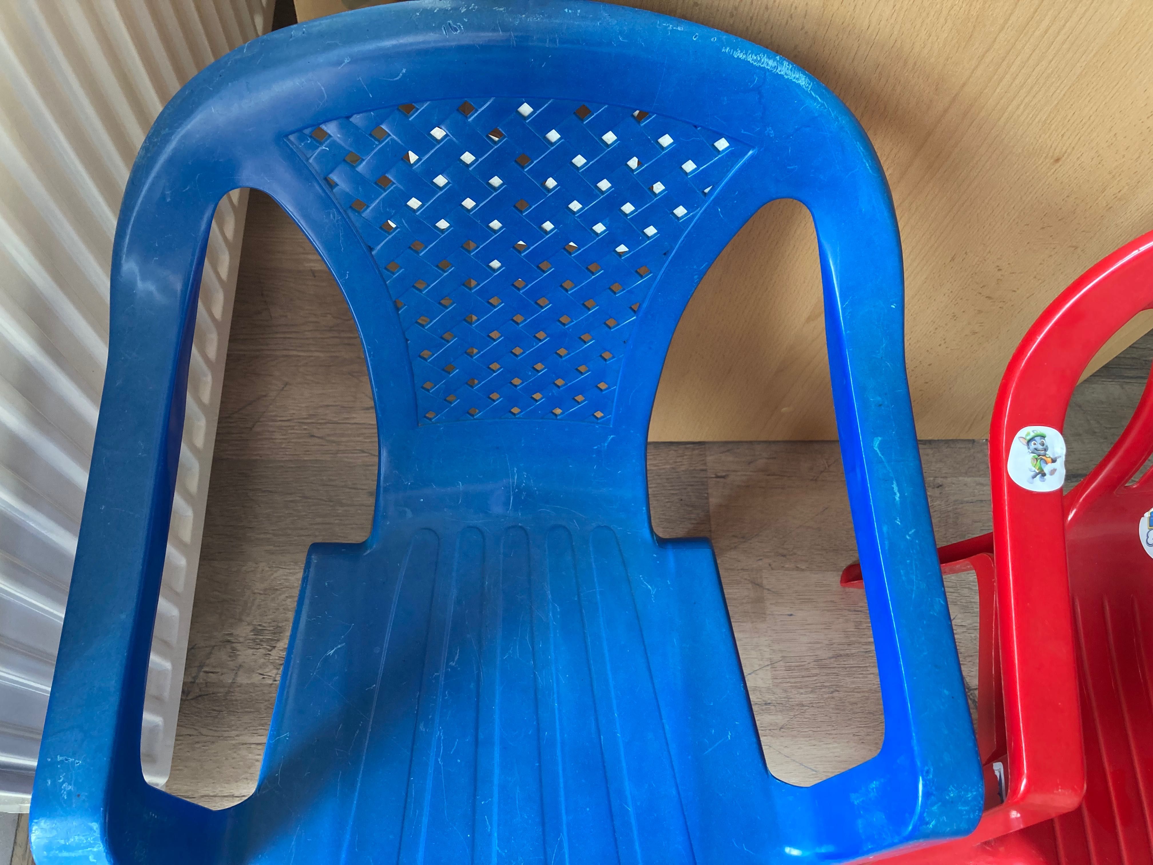 Krzesło krzesełko ogrodowe dla dziecka 2 sztuki
